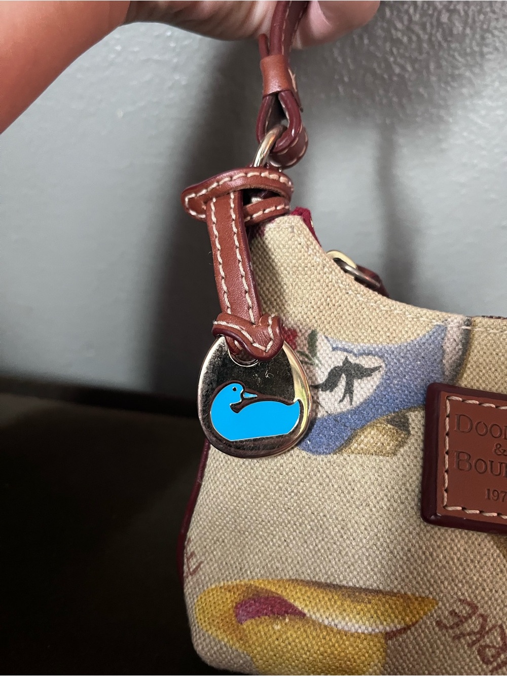 Dooney & Bourke cowboy boot bitsy bag - Picture 7 of 10